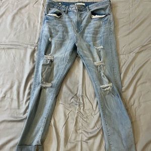 PacSun 34X32 slim ripped jeans